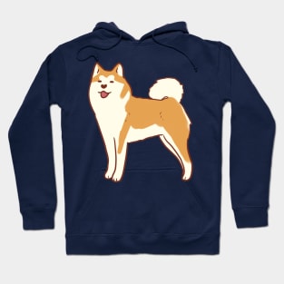 japanese akita art Hoodie